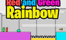 Red and Green Rainbow