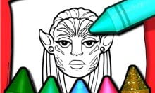 Livro de Colorir Avatar