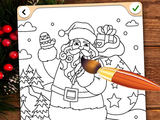 jogo de colorir de natal