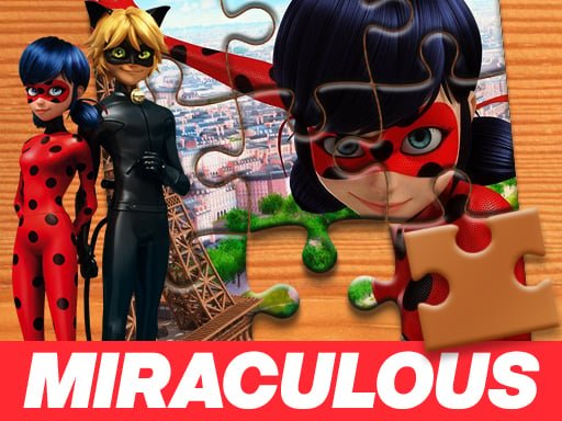 Quebra-cabeça Miraculous Ladybug & Cat Noir