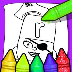 Desenhos para colorir de Alphablocks