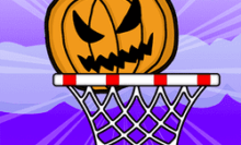 Angry Pumpkin Basketball