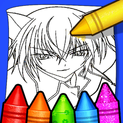 Livros para colorir de anime