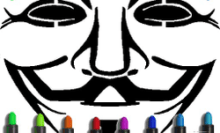 Anonymous Mask Coloring