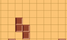 Jogo de Tetris de Chocolate