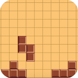 Jogo de Tetris de Chocolate