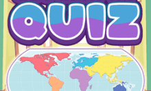 Jogo QUIZ de Geografia