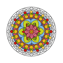 Livro de Colorir Mandala