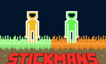 Stickmans Pixel Mundo