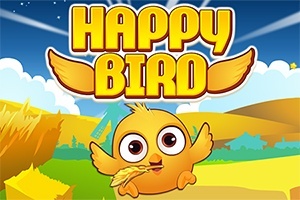 Pássaro feliz